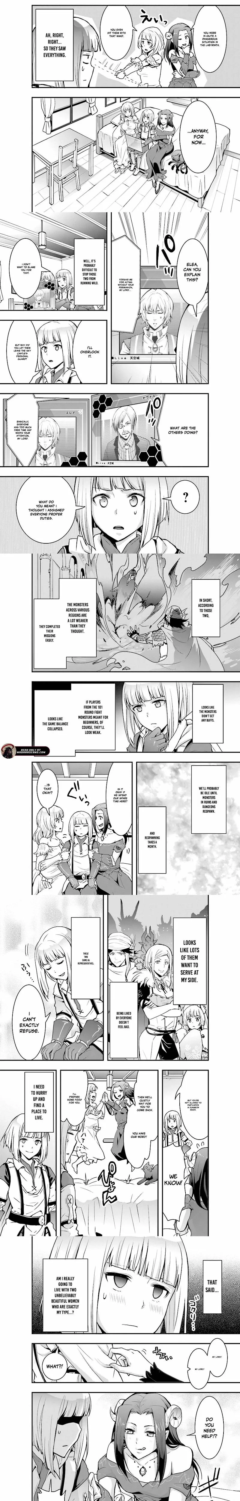 The Adventurer, Care Handling. -The Identity Is the Strongest Magician in Another World Who Governs Invincible Servants- Chapter 3 page 5 - 