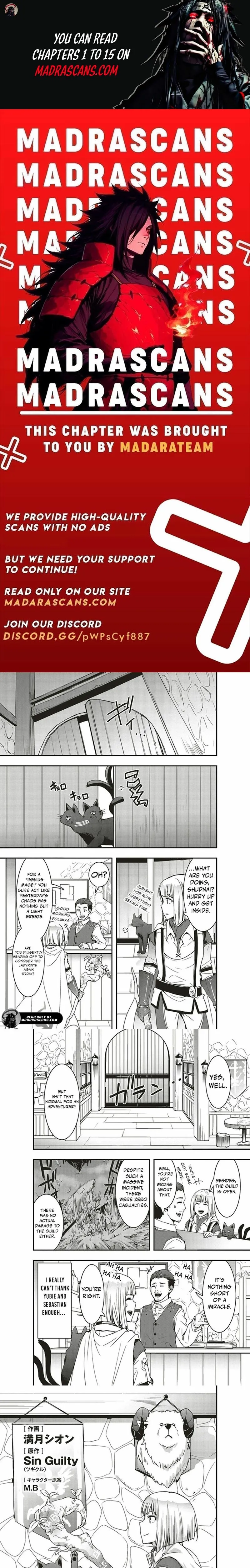 The Adventurer, Care Handling. -The Identity Is the Strongest Magician in Another World Who Governs Invincible Servants- Chapter 9 page 1 - 