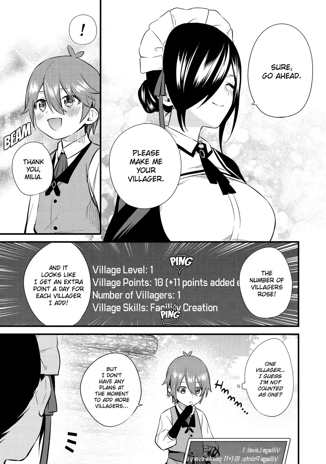 The Amazing Village Creator: Slow Living With the Village Building Cheat Chapter 1 page 33 - 