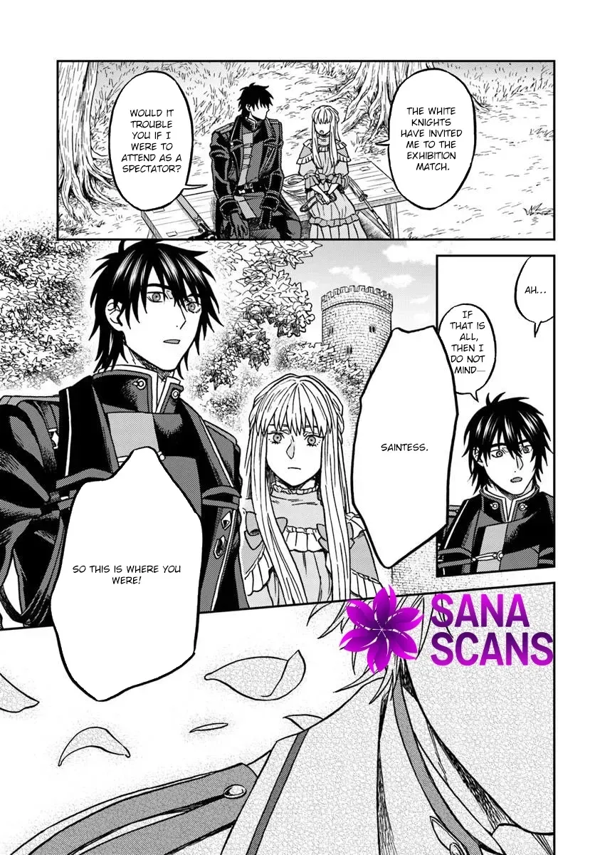 The Amber Knight Pledges His Love to the Saint