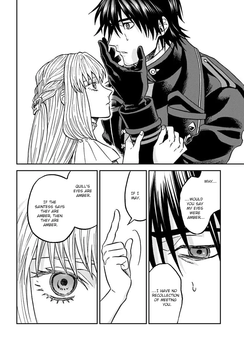 The Amber Knight Pledges His Love to the Saint