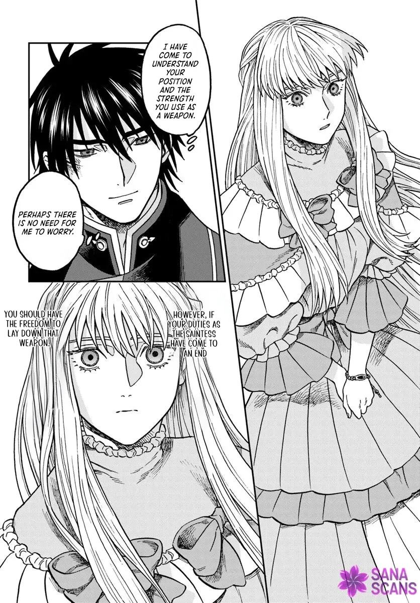 The Amber Knight Pledges His Love to the Saint