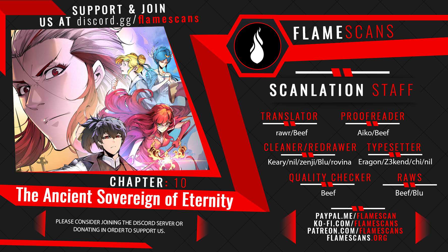 The Ancient Sovereign of Eternity Chapter 10 page 1 - 