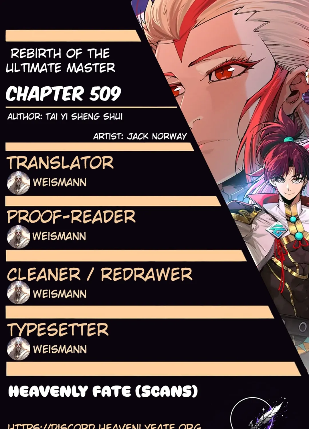 The Ancient Sovereign of Eternity Chapter 509 page 1 - 