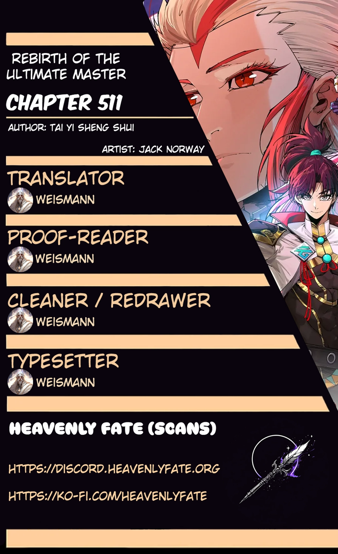 The Ancient Sovereign of Eternity Chapter 511 page 1 - 