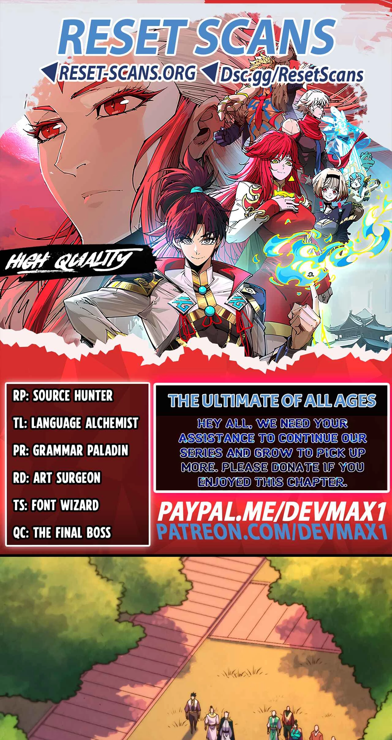 The Ancient Sovereign of Eternity Chapter 528 page 1 - 
