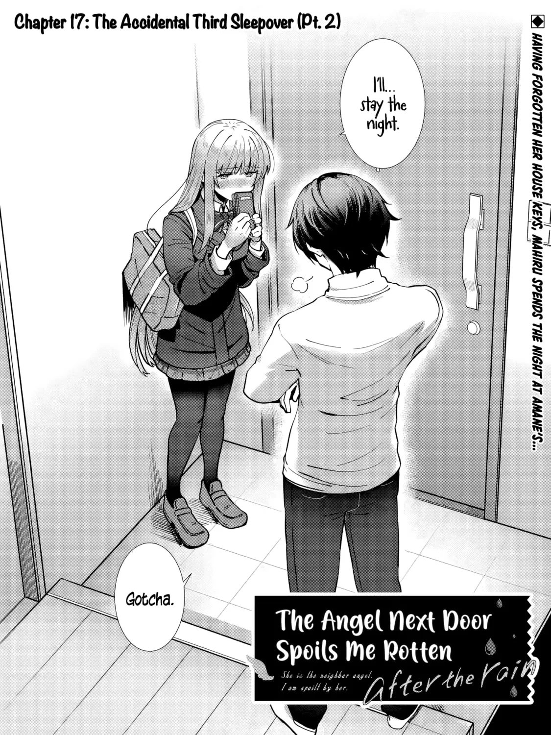 The Angel Next Door Spoils Me Rotten: After the Rain Chapter 17 page 1 - 