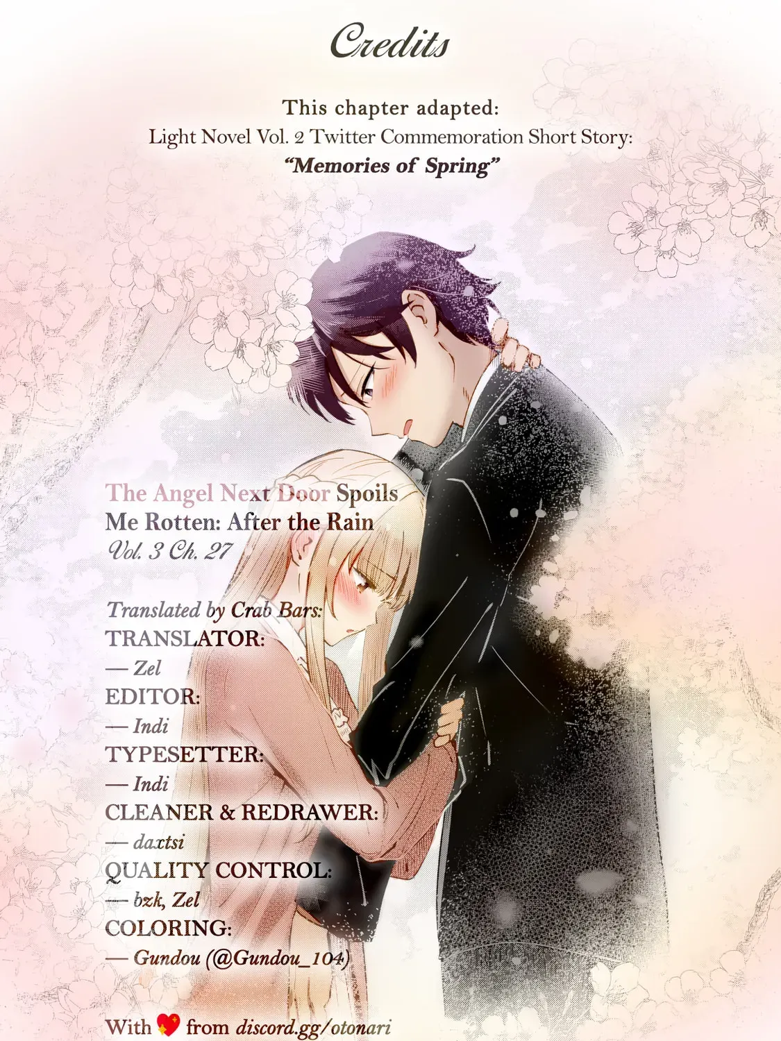 The Angel Next Door Spoils Me Rotten: After the Rain Chapter 2.2 page 25 - 