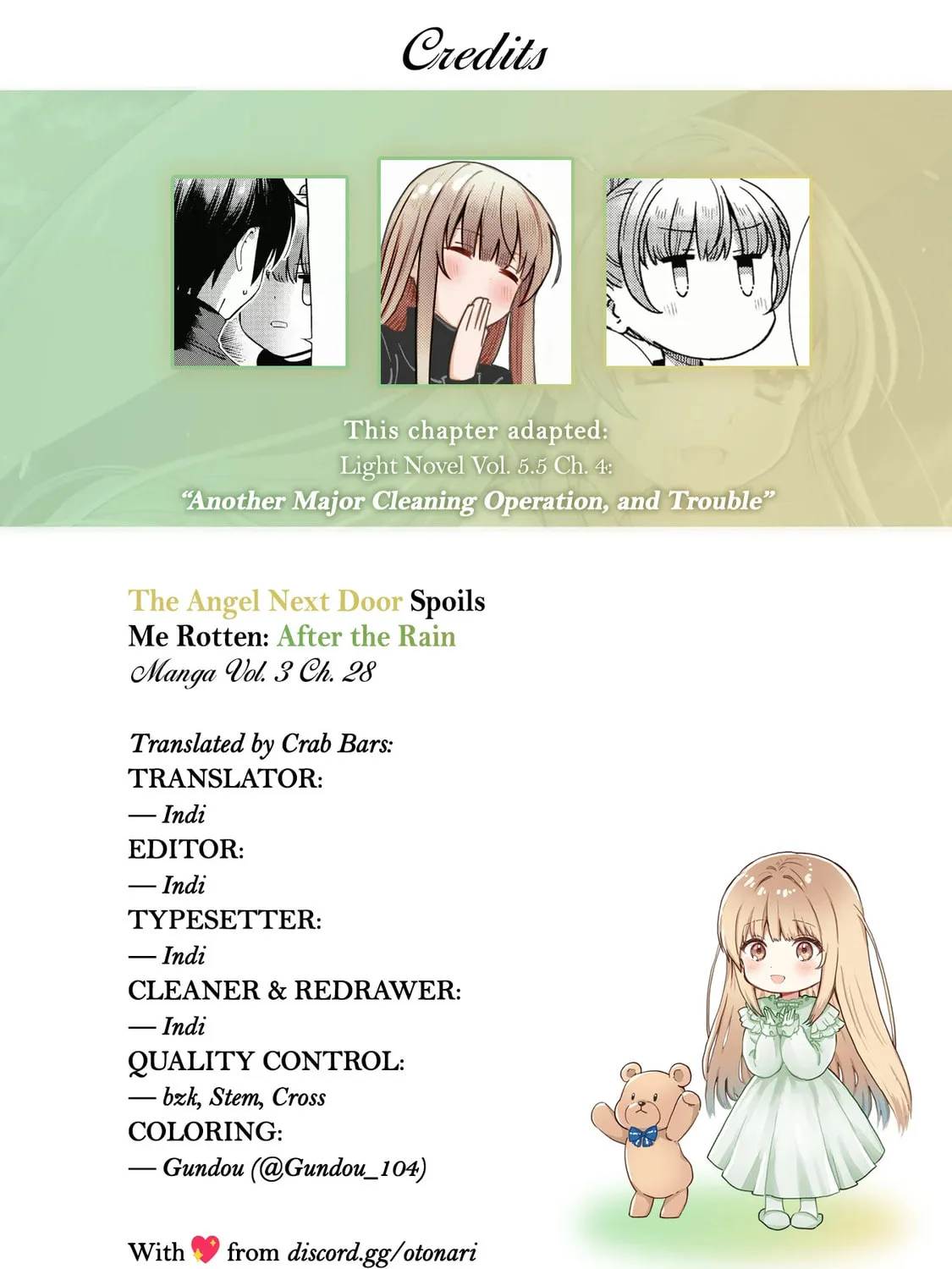 The Angel Next Door Spoils Me Rotten: After the Rain Chapter 28 page 31 - 
