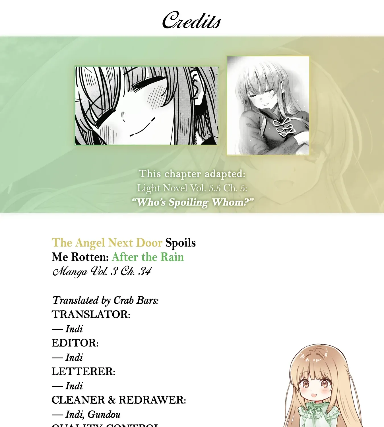 The Angel Next Door Spoils Me Rotten: After the Rain Chapter 34 page 27 - 