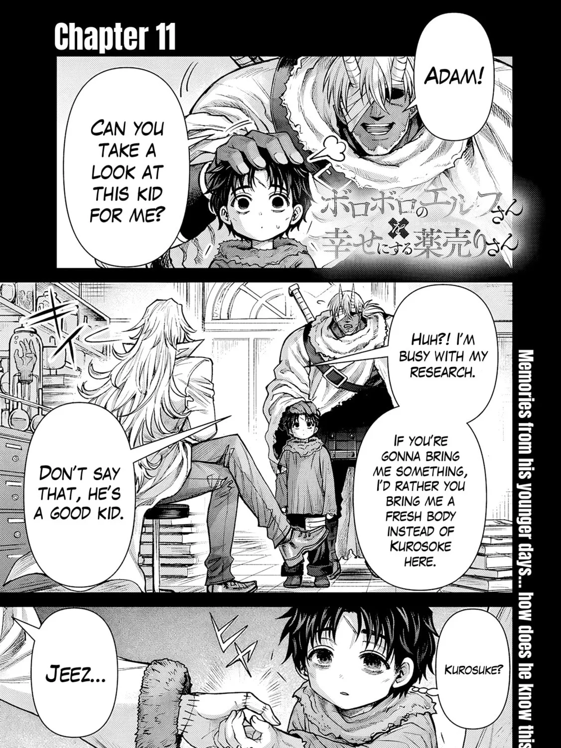 The Apothecary Is Gonna Make This Ragged Elf Happy (Serialized) Chapter 0 page 2 - 