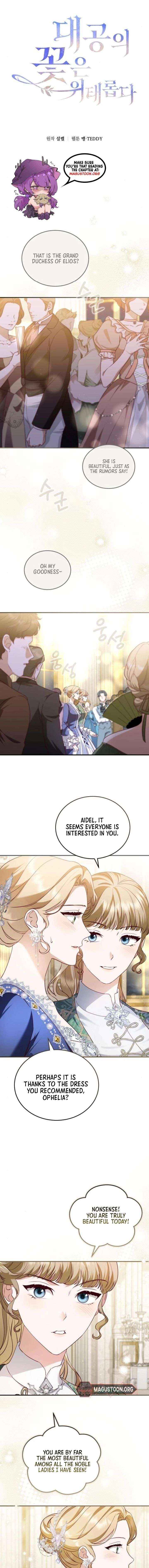 The Archduke’s Flower Is In Jeopardy Chapter 65 page 8 - 