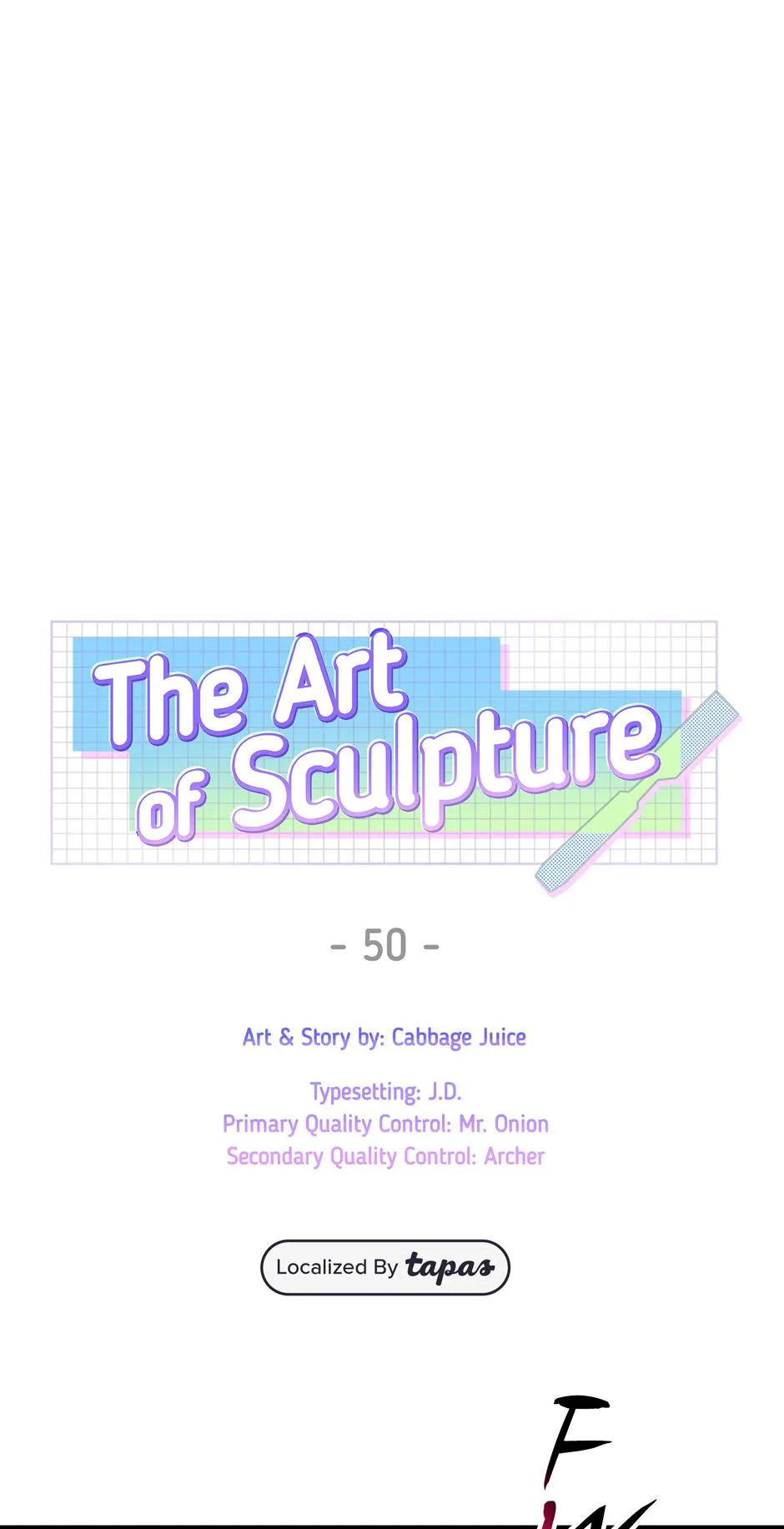 The Art of Sculpting Chapter 50 page 1 - 