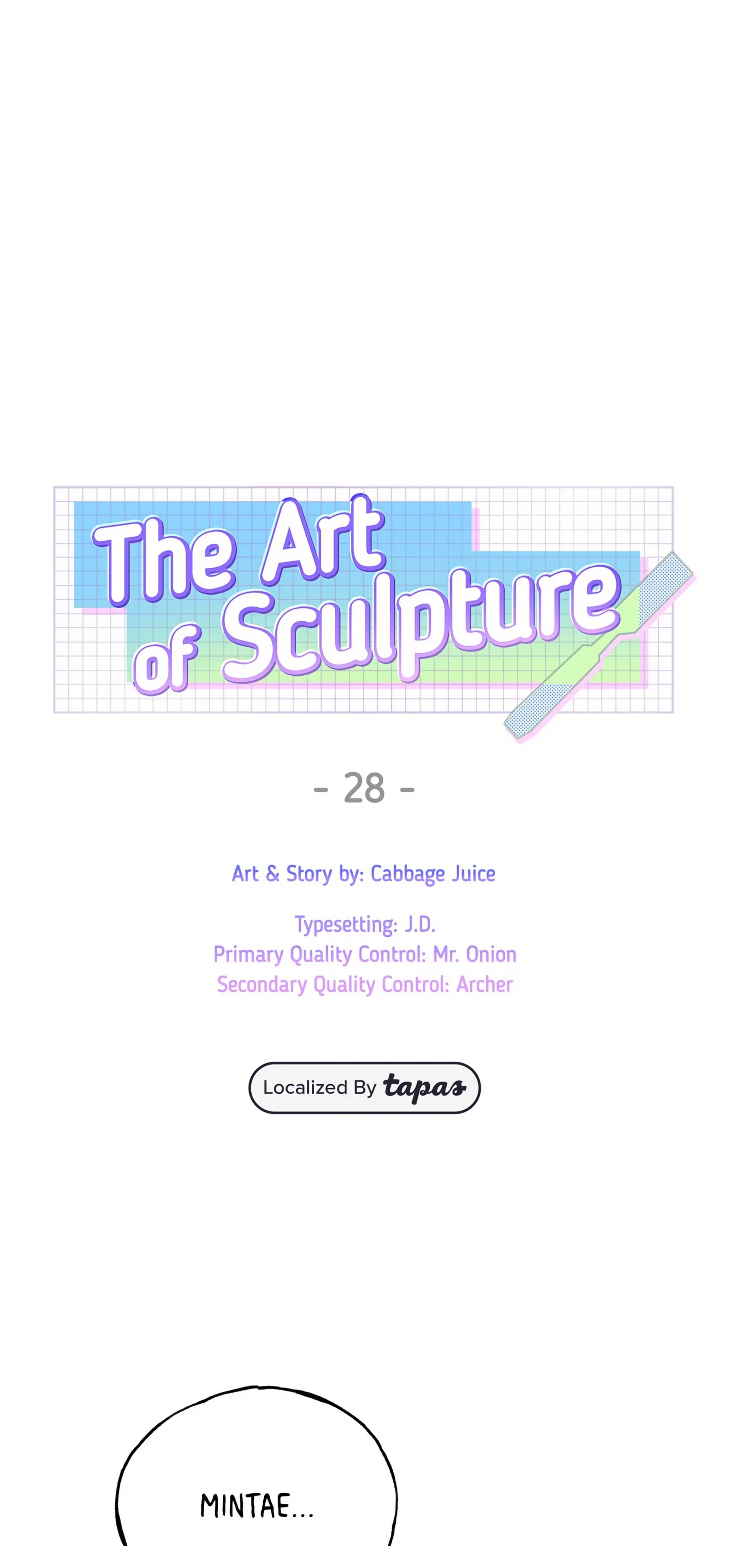 The Art of Sculpture Chapter 28 page 1 - 