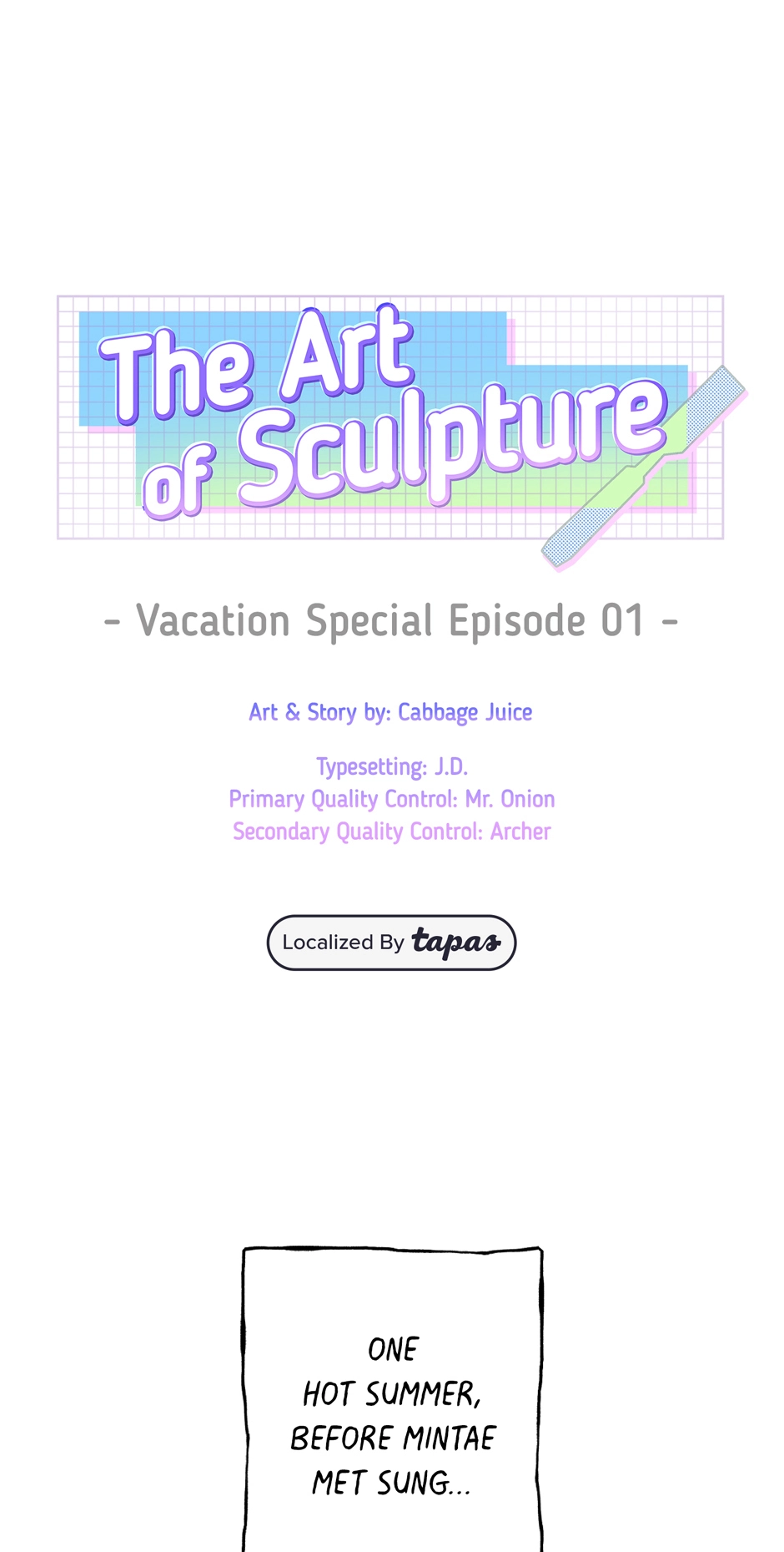 The Art of Sculpture Chapter 31.1 page 1 - 