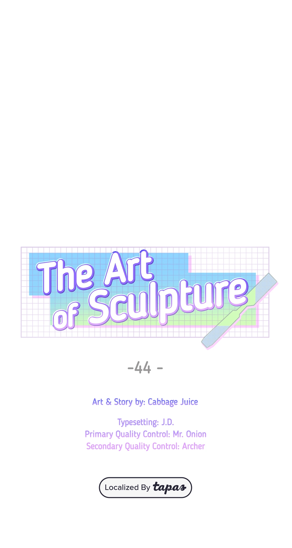 The Art of Sculpture Chapter 44 page 1 - 