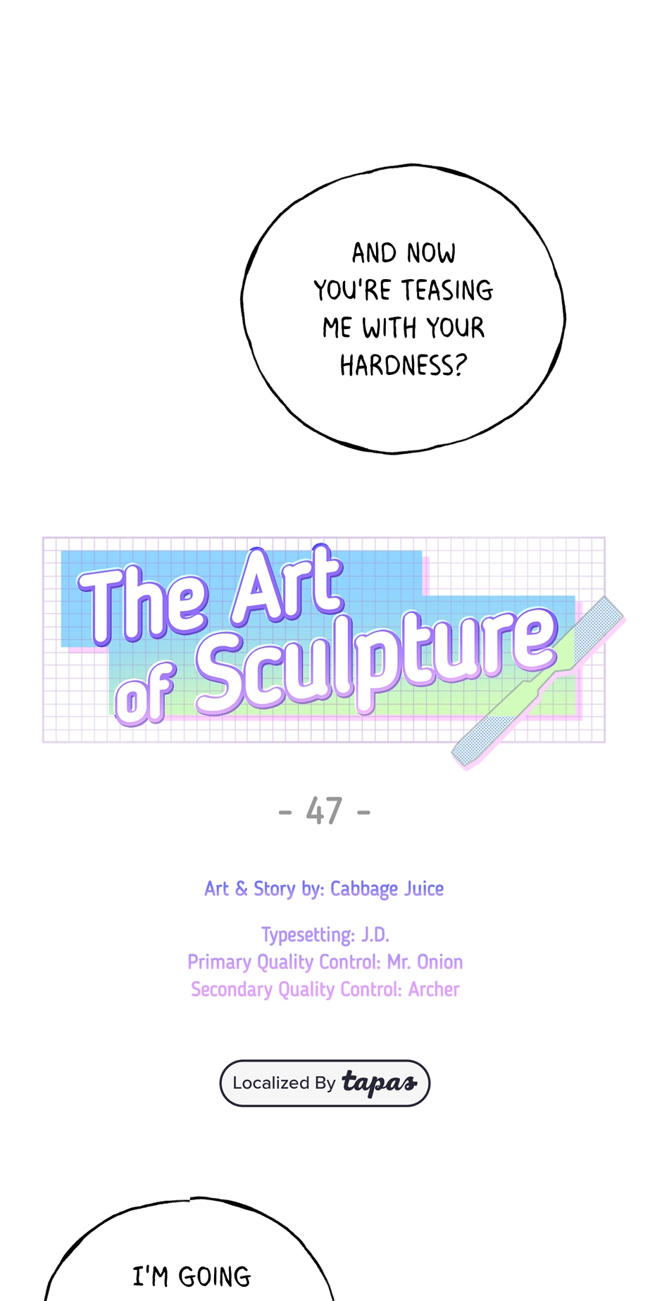 The Art of Sculpture Chapter 47 page 1 - 