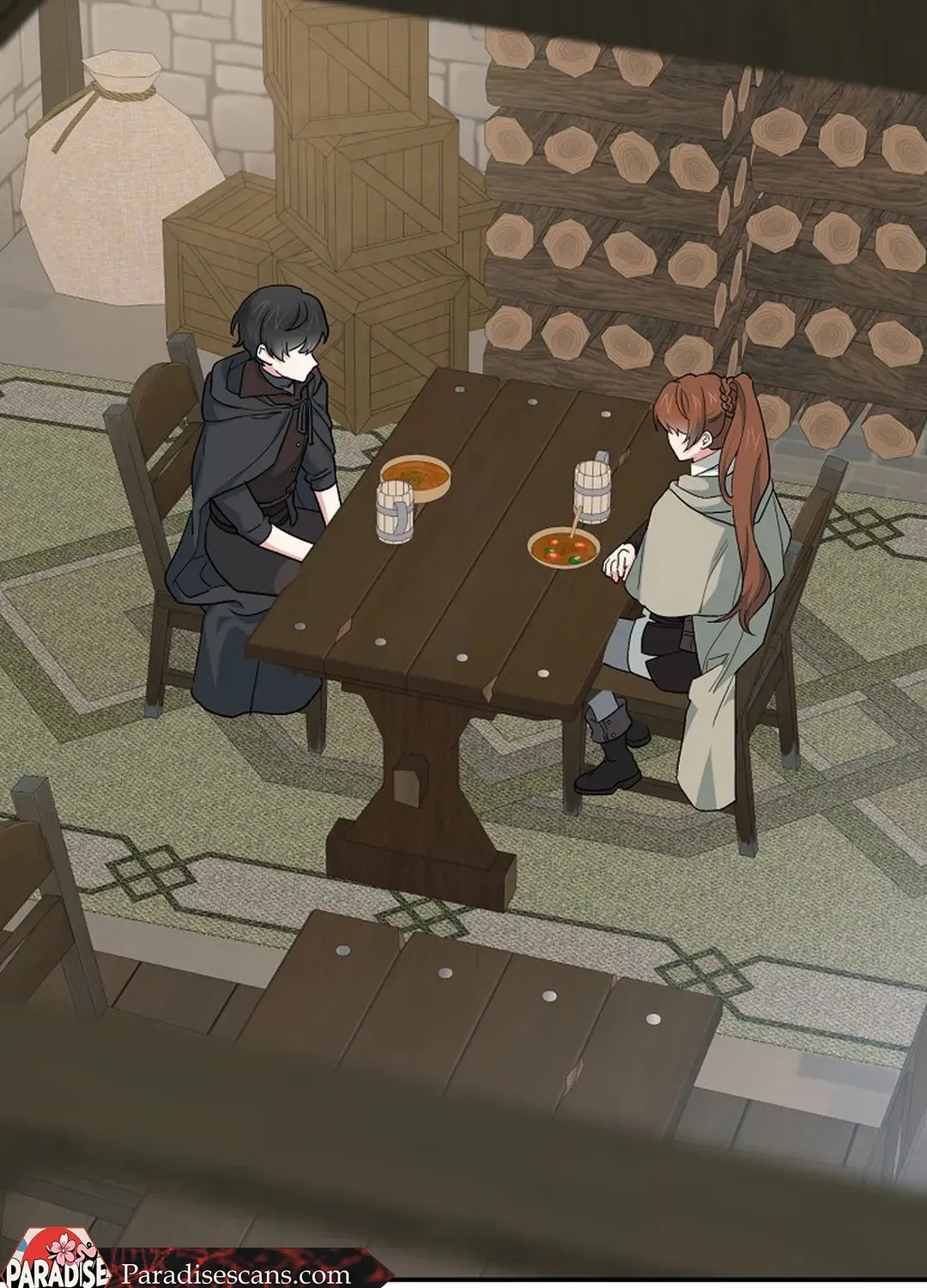 The atmosphere of the novel is in crisis Chapter 27 page 3 - 