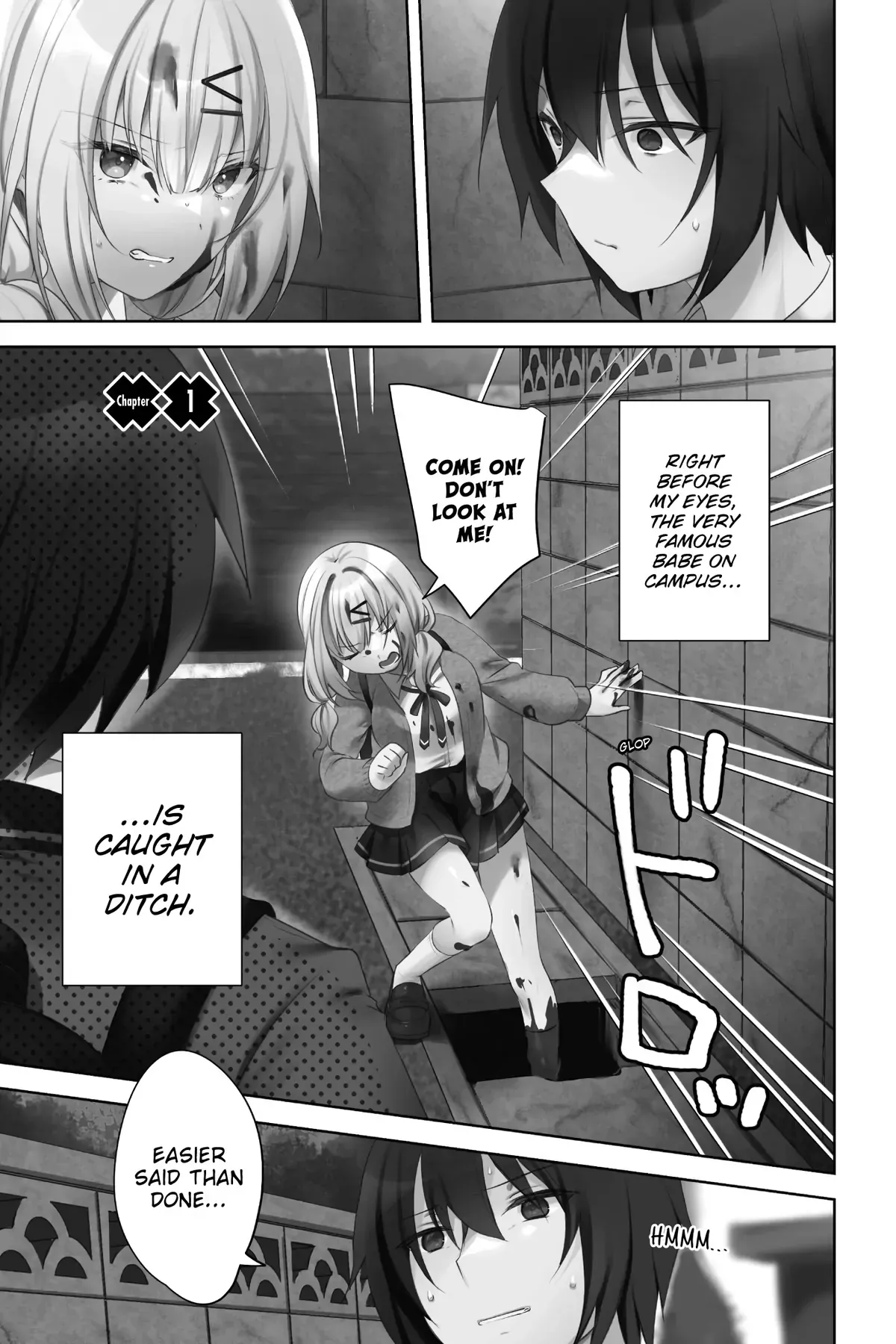 The Babe at My Back Has Her Eye on Me. I’m Done For. Chapter 1 page 1 - 