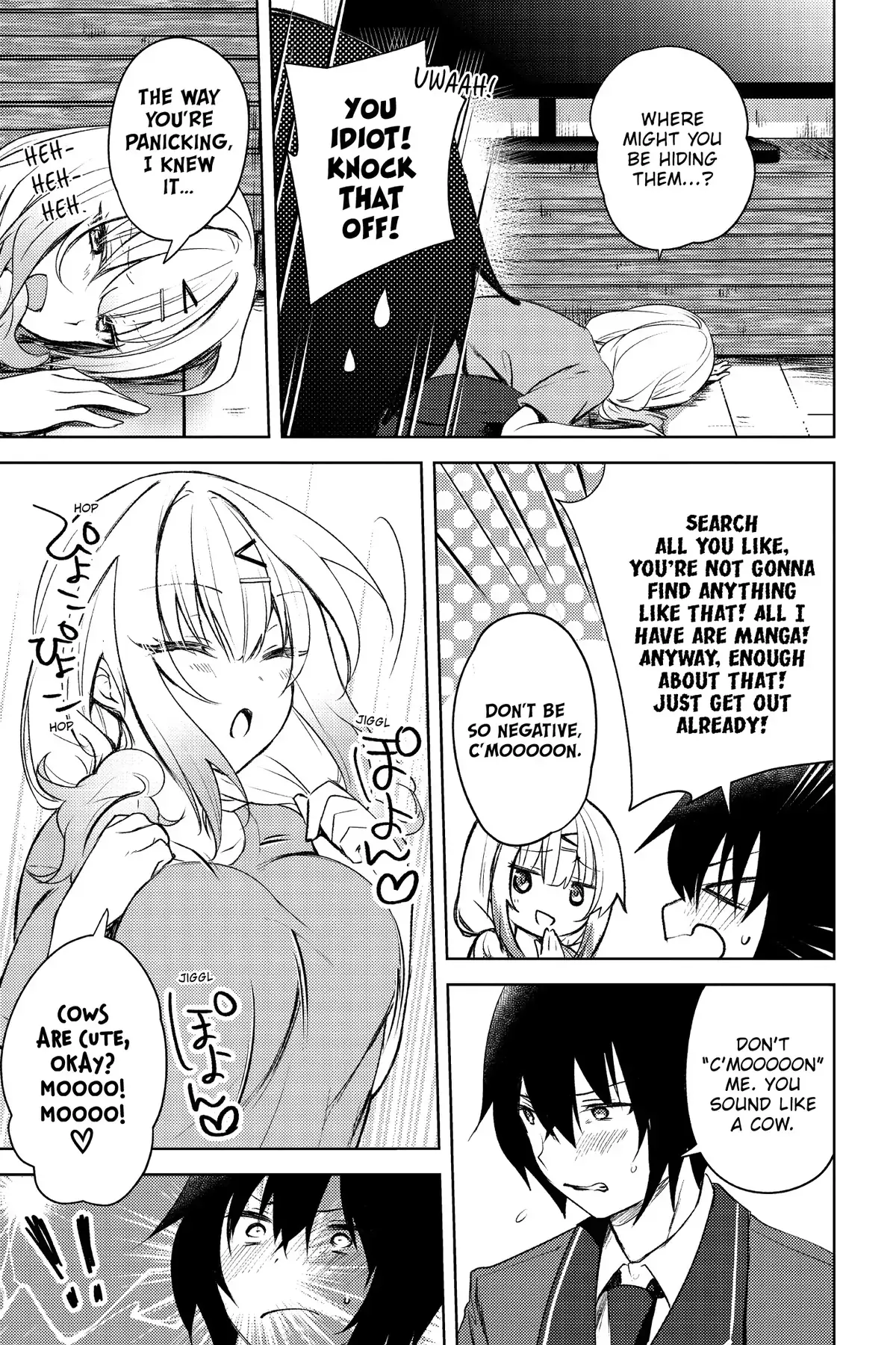 The Babe at My Back Has Her Eye on Me. I’m Done For. Chapter 1 page 11 - 