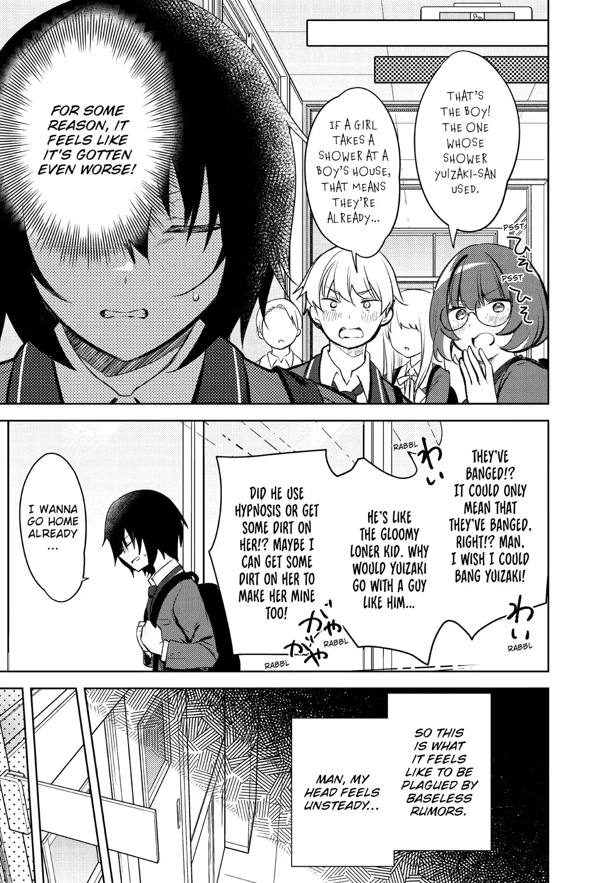 The Babe at My Back Has Her Eye on Me. I’m Done For. Chapter 1 page 19 - 