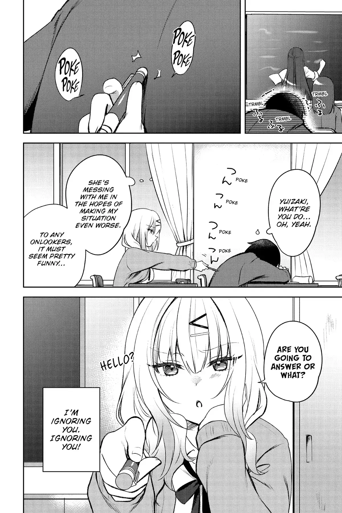 The Babe at My Back Has Her Eye on Me. I’m Done For. Chapter 1 page 20 - 