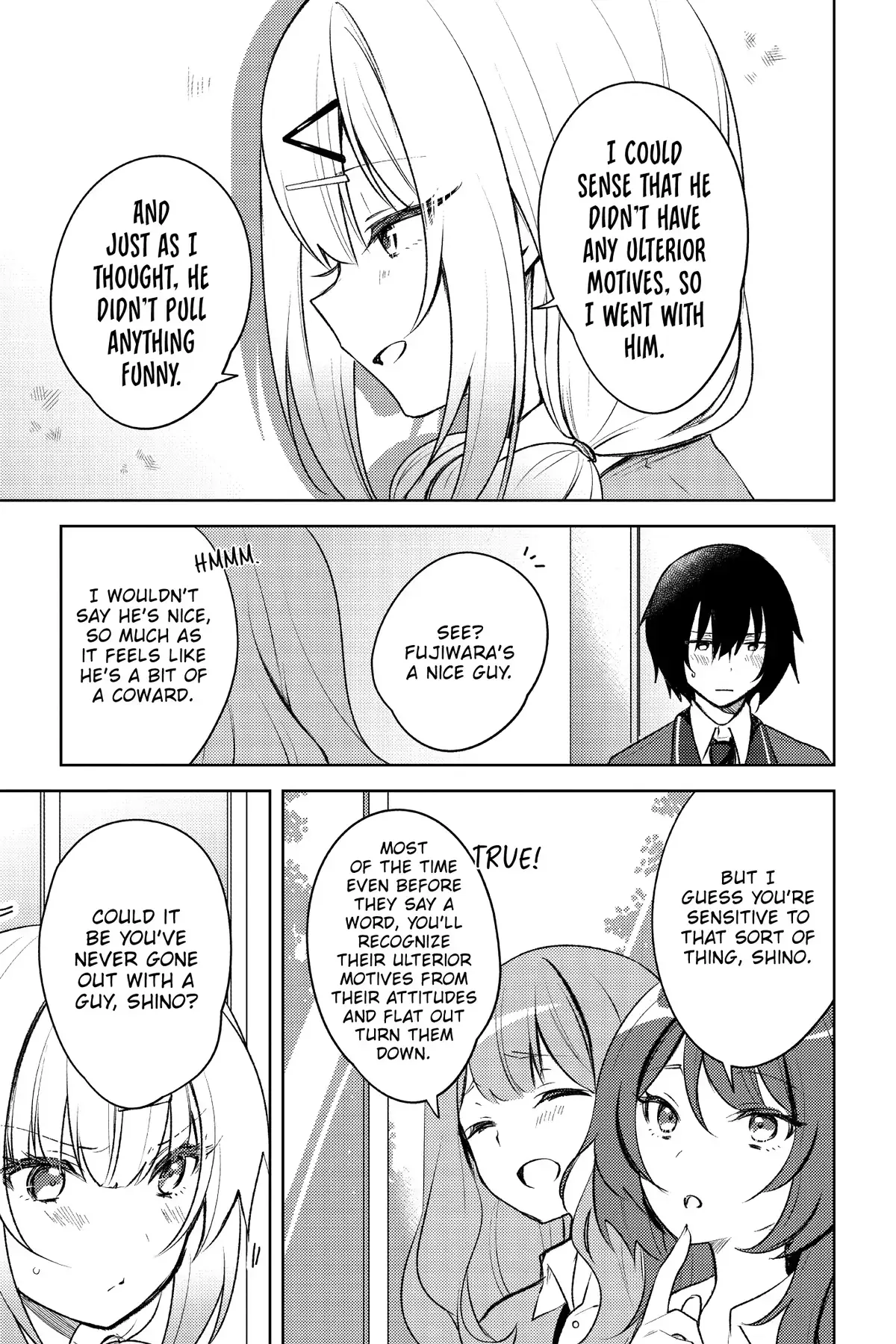 The Babe at My Back Has Her Eye on Me. I’m Done For. Chapter 1 page 23 - 
