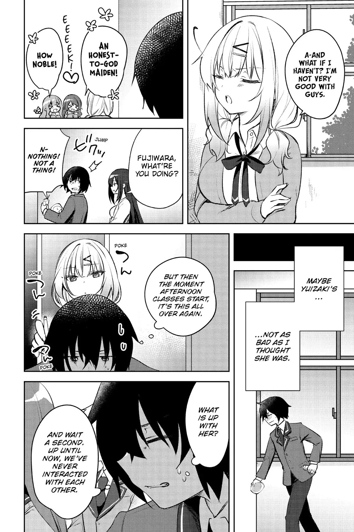 The Babe at My Back Has Her Eye on Me. I’m Done For. Chapter 1 page 24 - 
