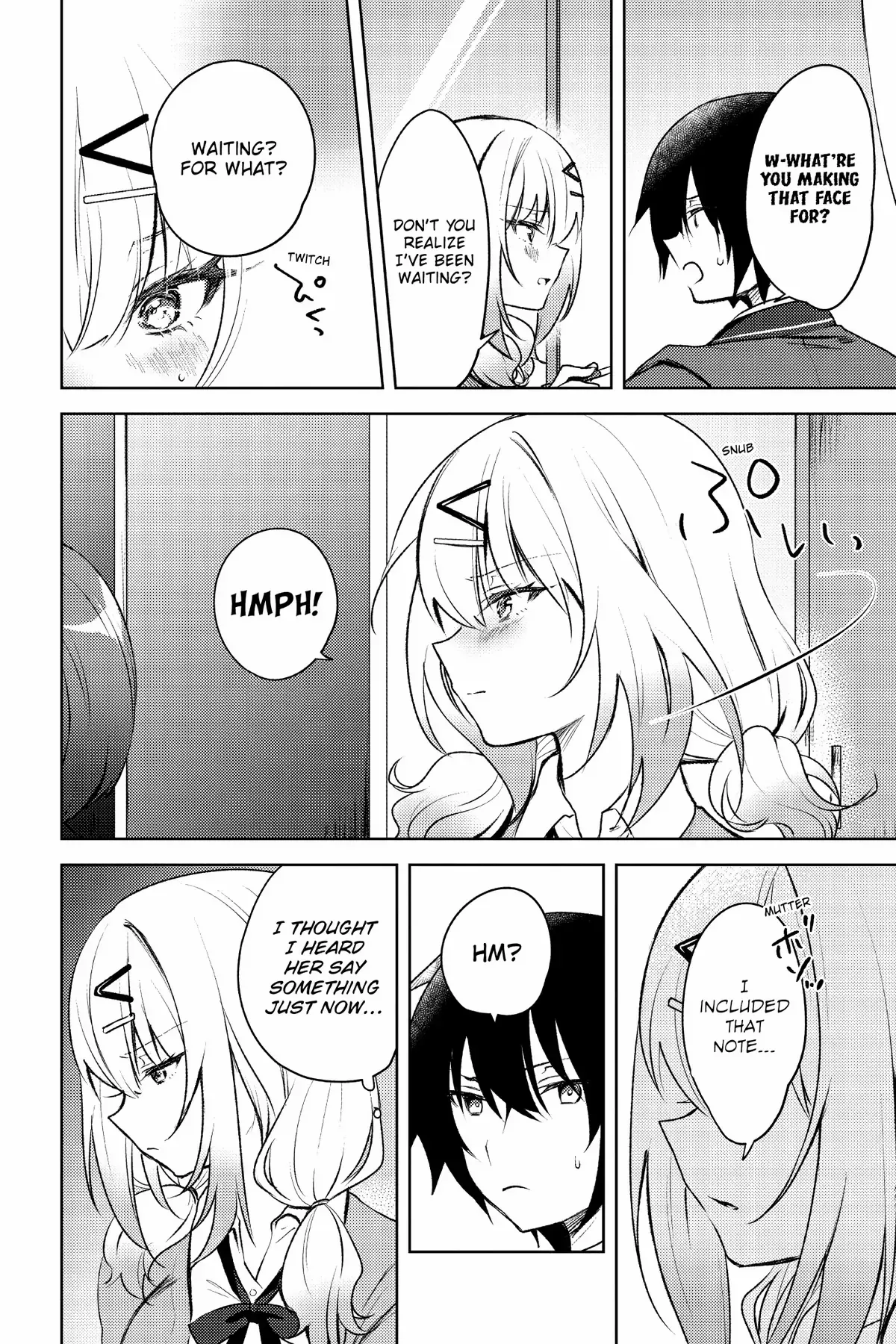 The Babe at My Back Has Her Eye on Me. I’m Done For. Chapter 1 page 26 - 