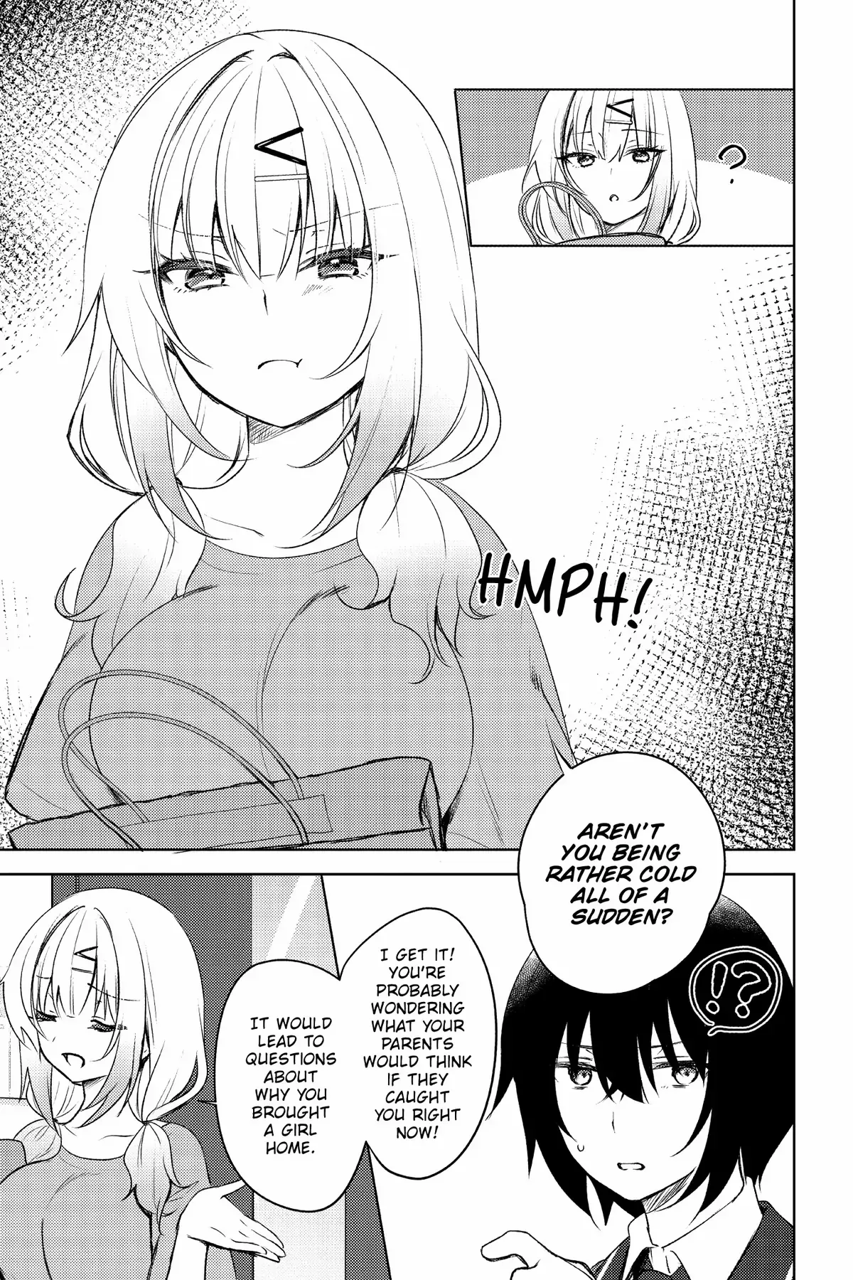 The Babe at My Back Has Her Eye on Me. I’m Done For. Chapter 1 page 9 - 