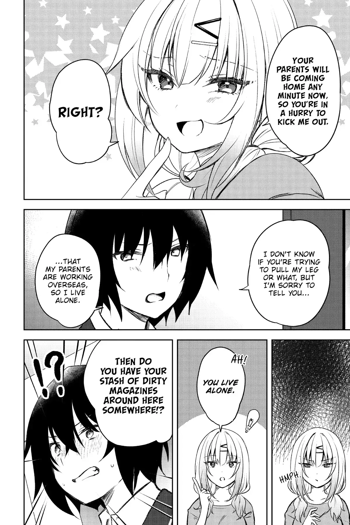 The Babe at My Back Has Her Eye on Me. I’m Done For. Chapter 1 page 10 - 