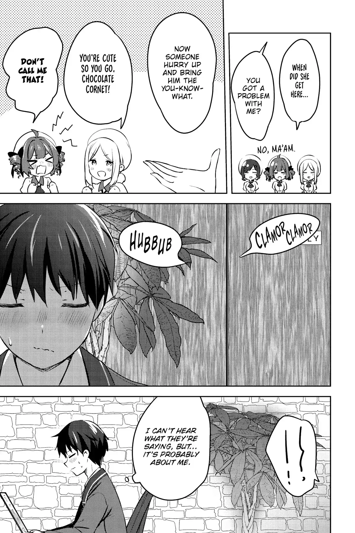 The Babe at My Back Has Her Eye on Me. I’m Done For. Chapter 10 page 11 - 