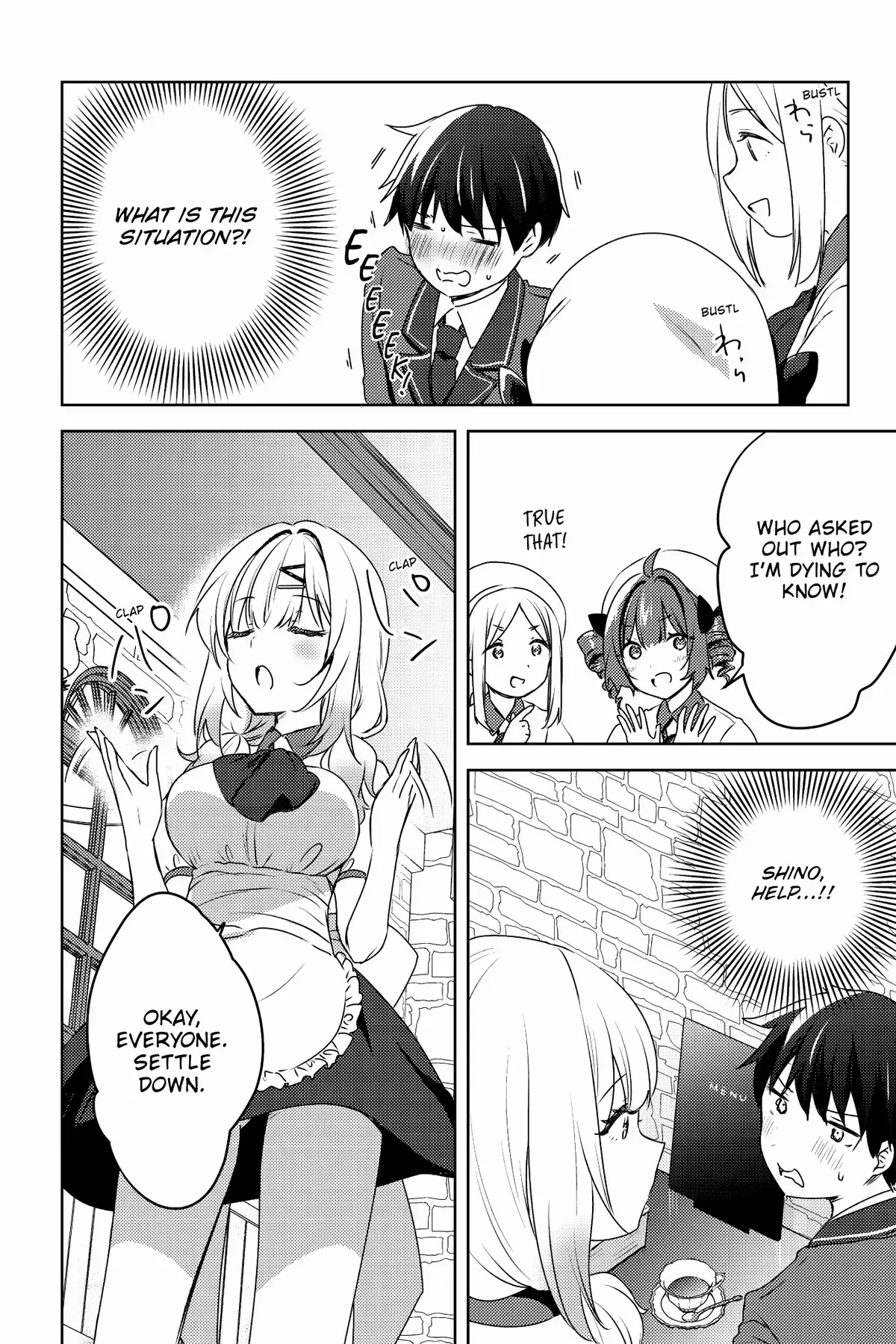 The Babe at My Back Has Her Eye on Me. I’m Done For. Chapter 10 page 16 - 