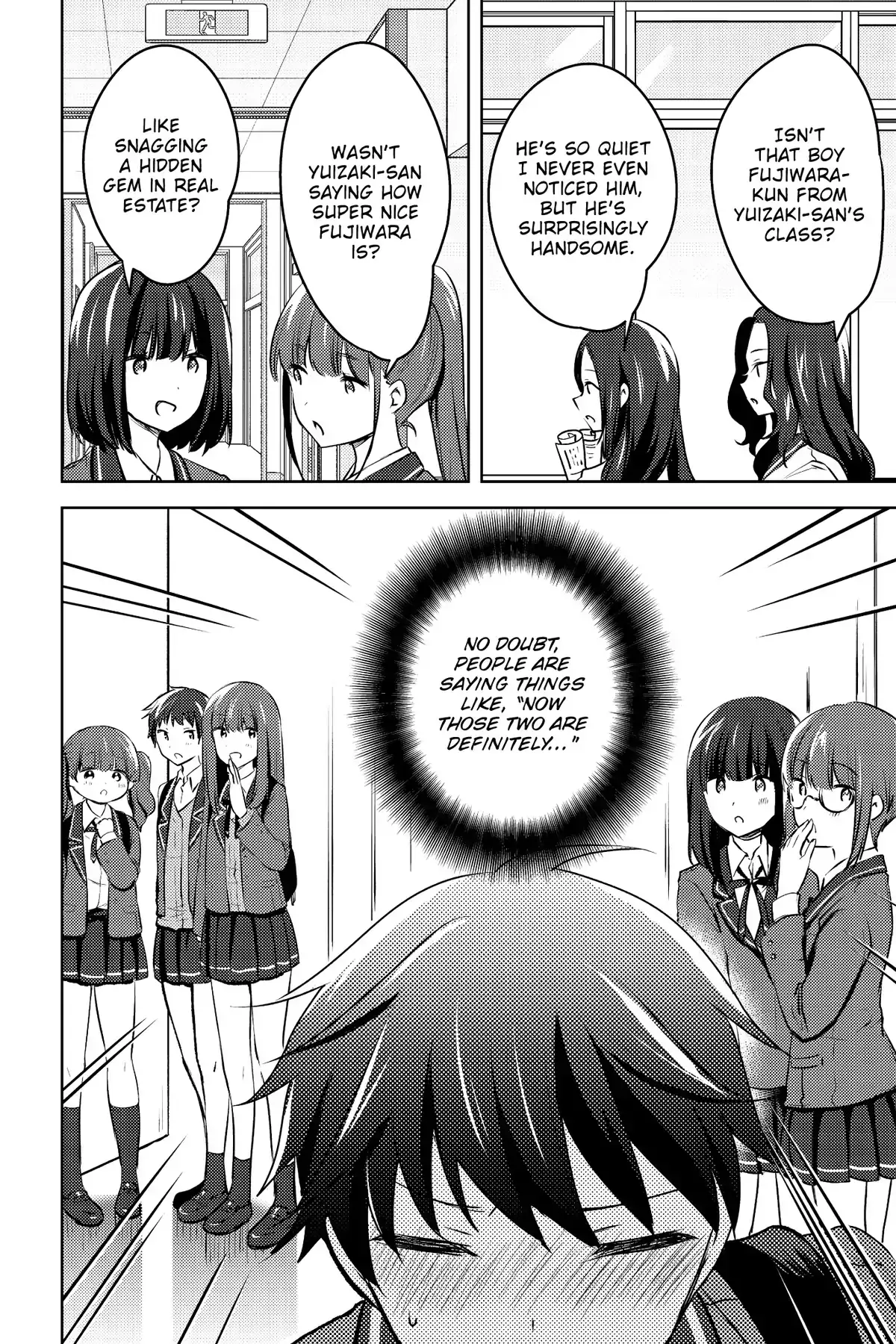 The Babe at My Back Has Her Eye on Me. I’m Done For. Chapter 10 page 4 - 