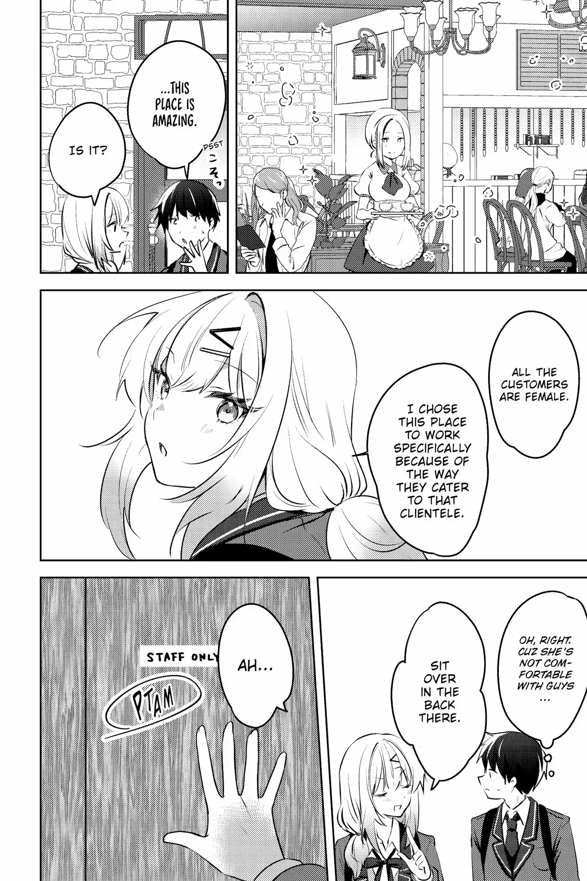 The Babe at My Back Has Her Eye on Me. I’m Done For. Chapter 10 page 8 - 