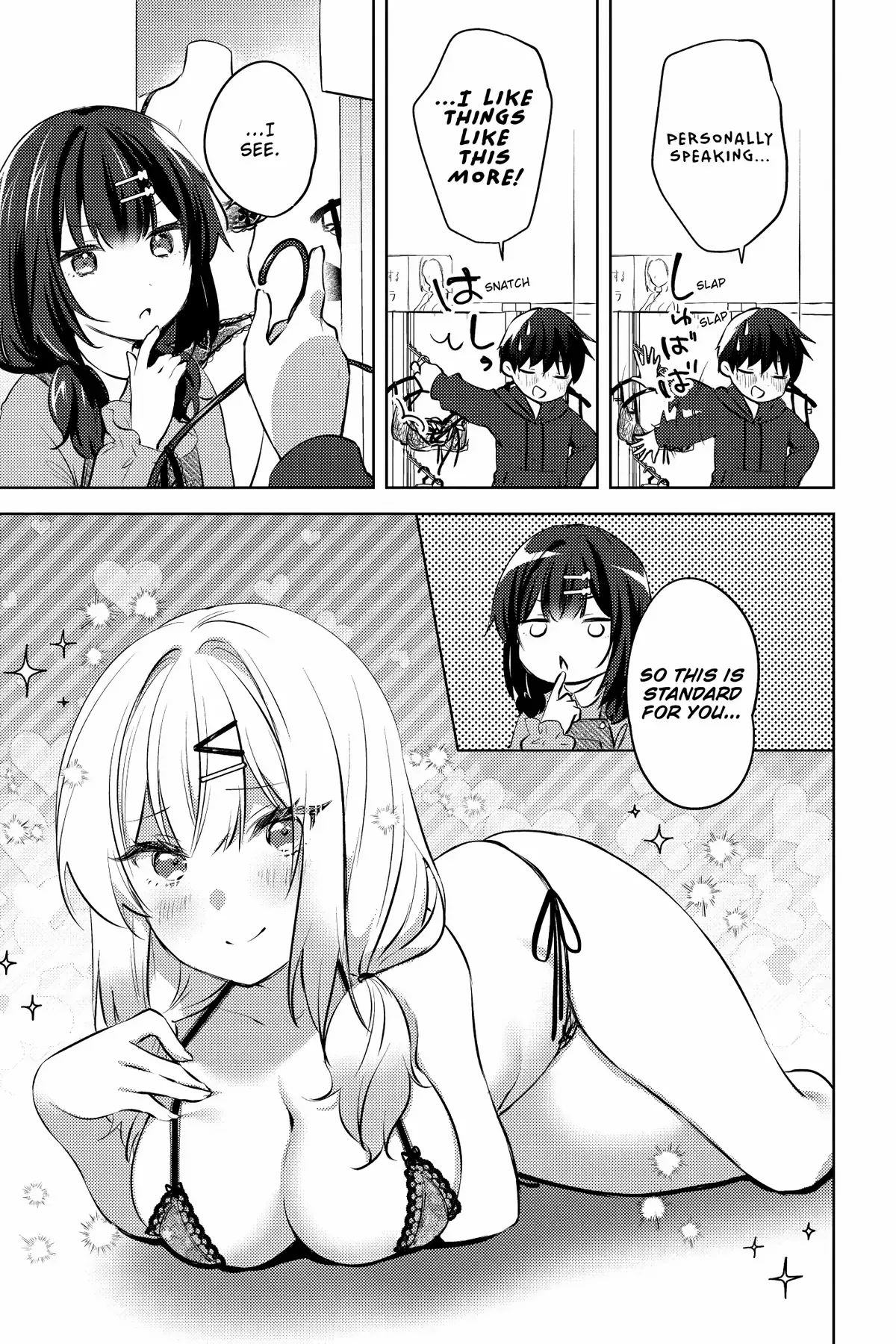 The Babe at My Back Has Her Eye on Me. I’m Done For. Chapter 12 page 9 - 