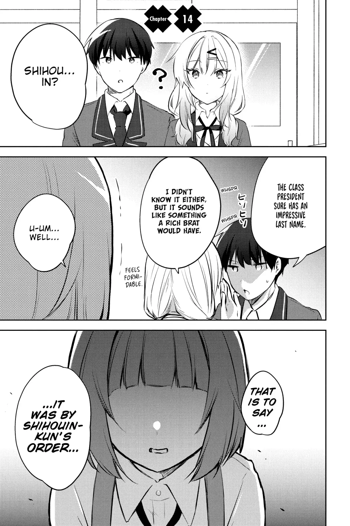 The Babe at My Back Has Her Eye on Me. I’m Done For. Chapter 14 page 2 - 