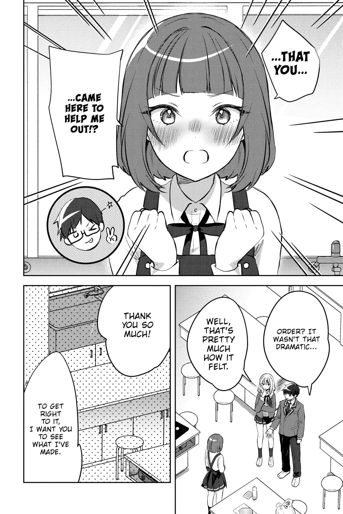 The Babe at My Back Has Her Eye on Me. I’m Done For. Chapter 14 page 3 - 