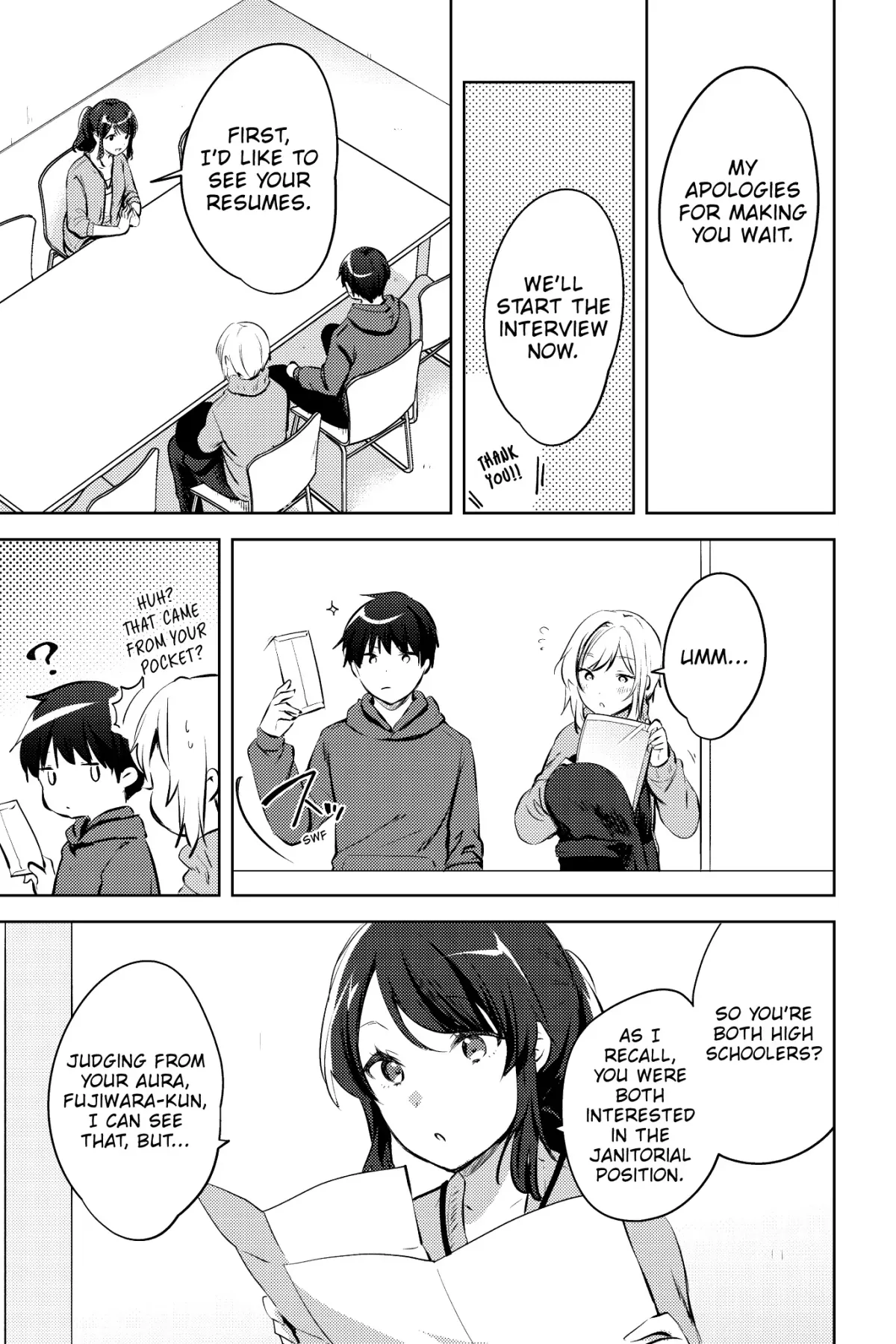 The Babe at My Back Has Her Eye on Me. I’m Done For. Chapter 16 page 4 - 