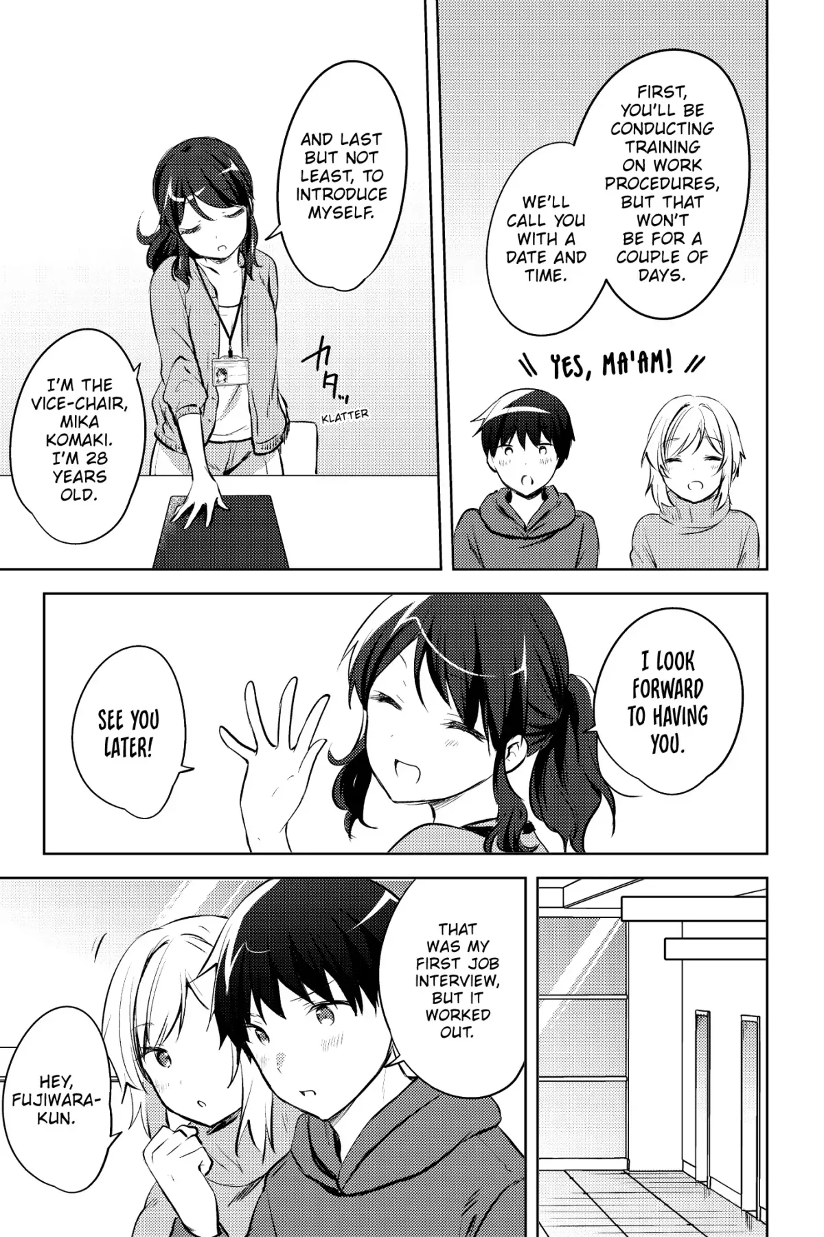 The Babe at My Back Has Her Eye on Me. I’m Done For. Chapter 16 page 8 - 