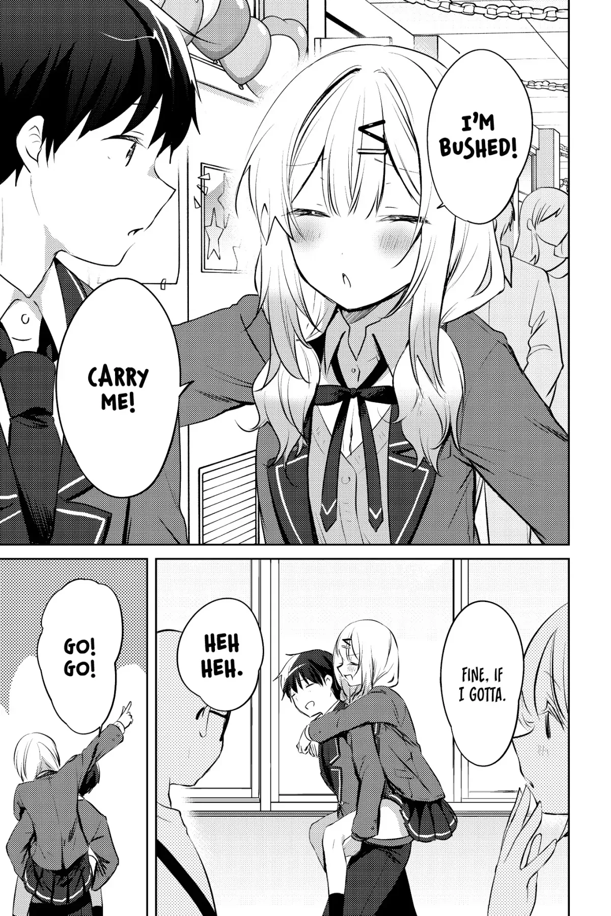The Babe at My Back Has Her Eye on Me. I’m Done For. Chapter 17 page 16 - 