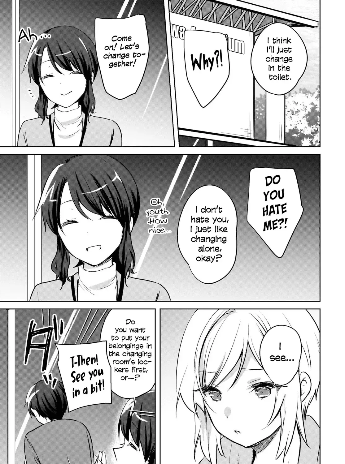 The Babe at My Back Has Her Eye on Me. I’m Done For. Chapter 18 page 15 - 