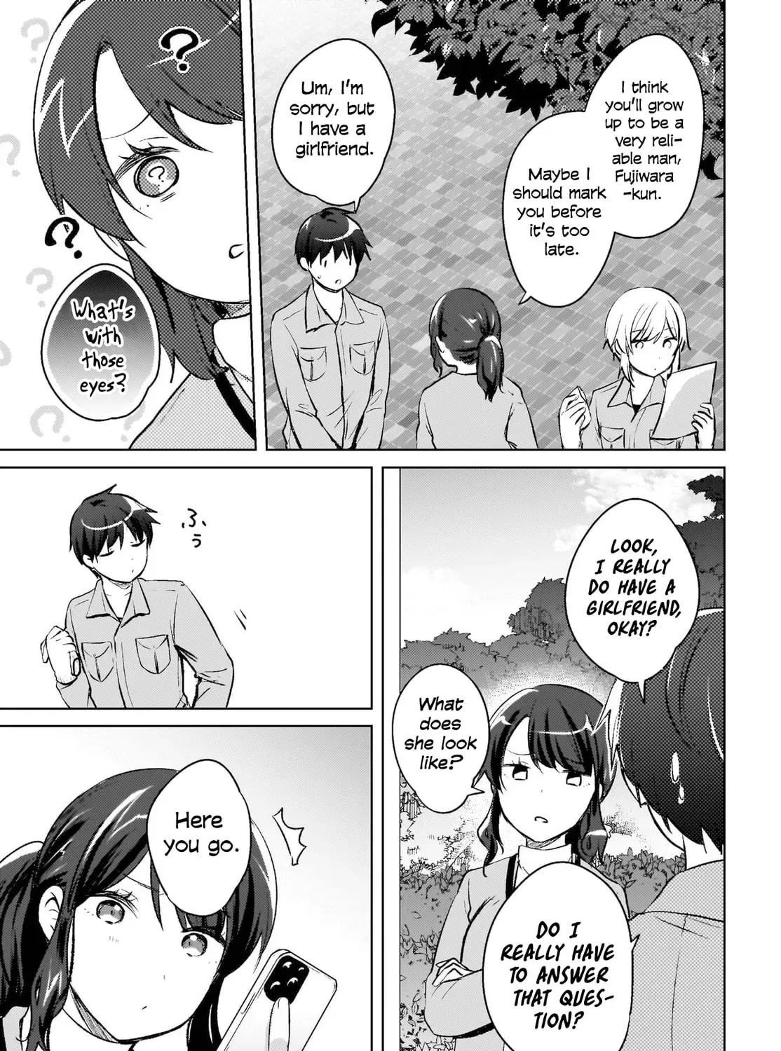 The Babe at My Back Has Her Eye on Me. I’m Done For. Chapter 18 page 27 - 