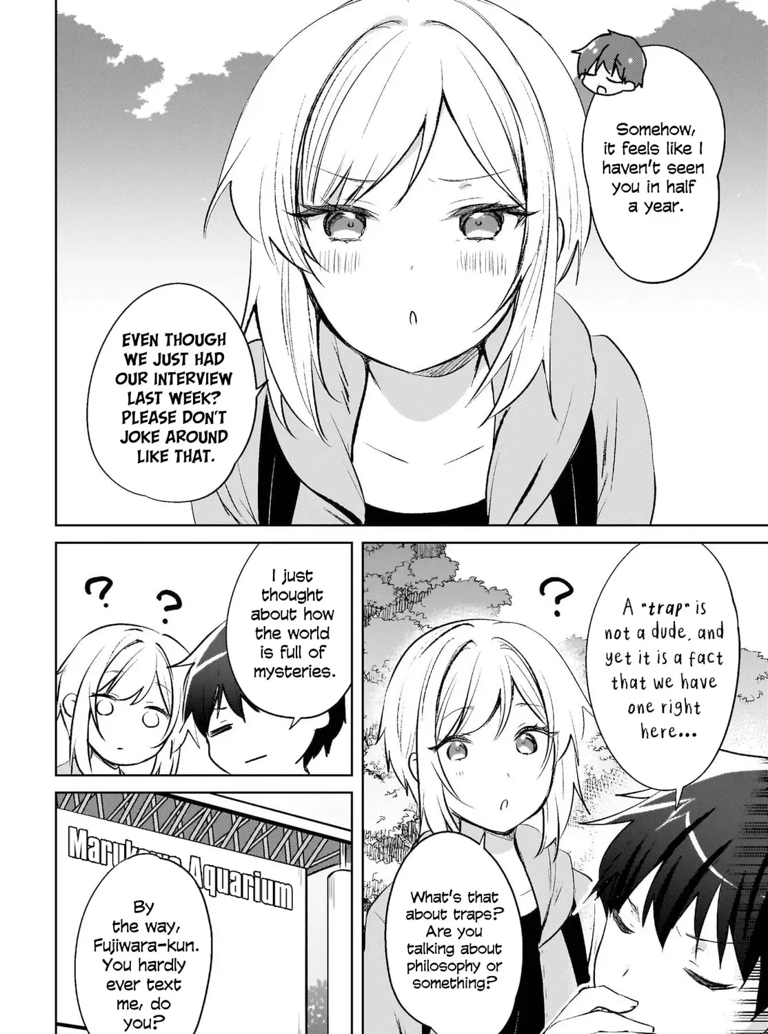 The Babe at My Back Has Her Eye on Me. I’m Done For. Chapter 18 page 5 - 