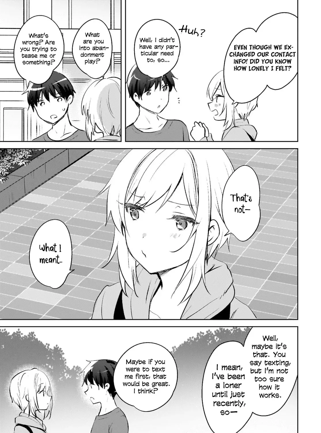 The Babe at My Back Has Her Eye on Me. I’m Done For. Chapter 18 page 7 - 