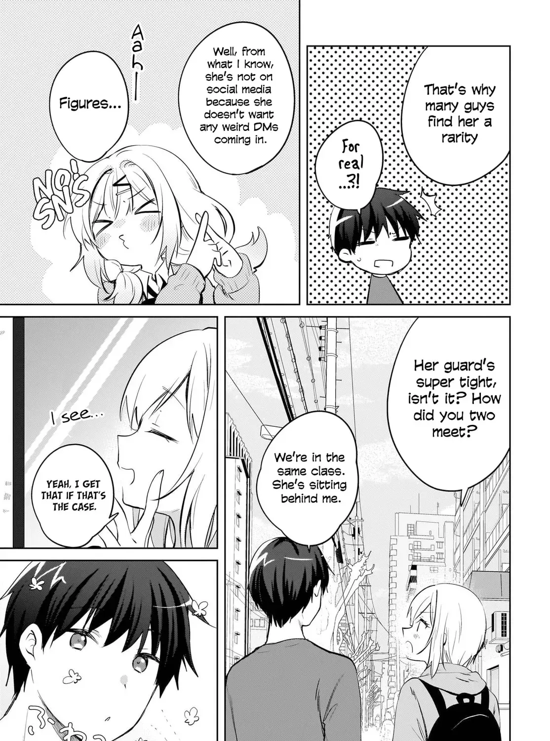 The Babe at My Back Has Her Eye on Me. I’m Done For. Chapter 19 page 7 - 