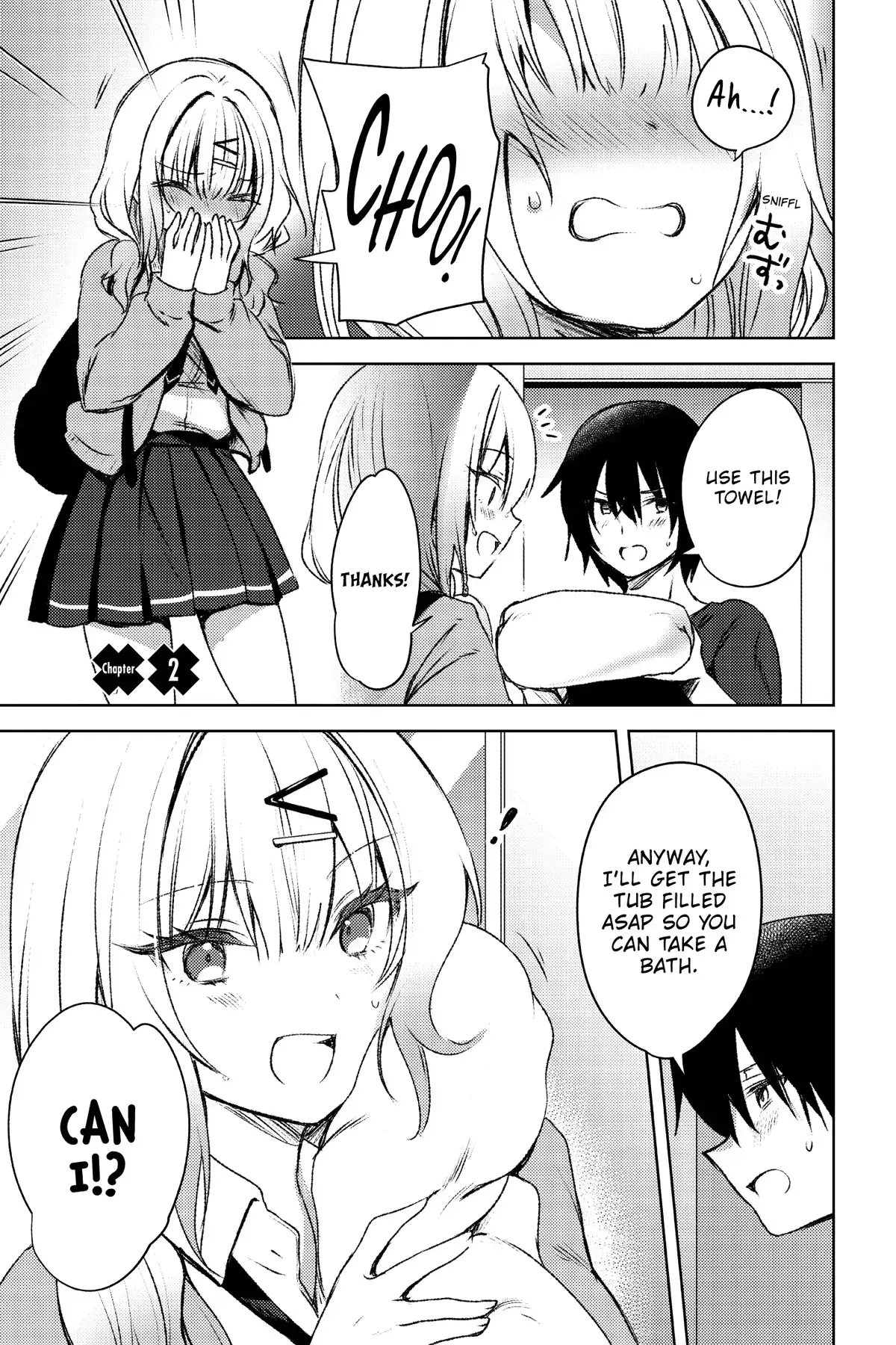 The Babe at My Back Has Her Eye on Me. I’m Done For. Chapter 2 page 1 - 