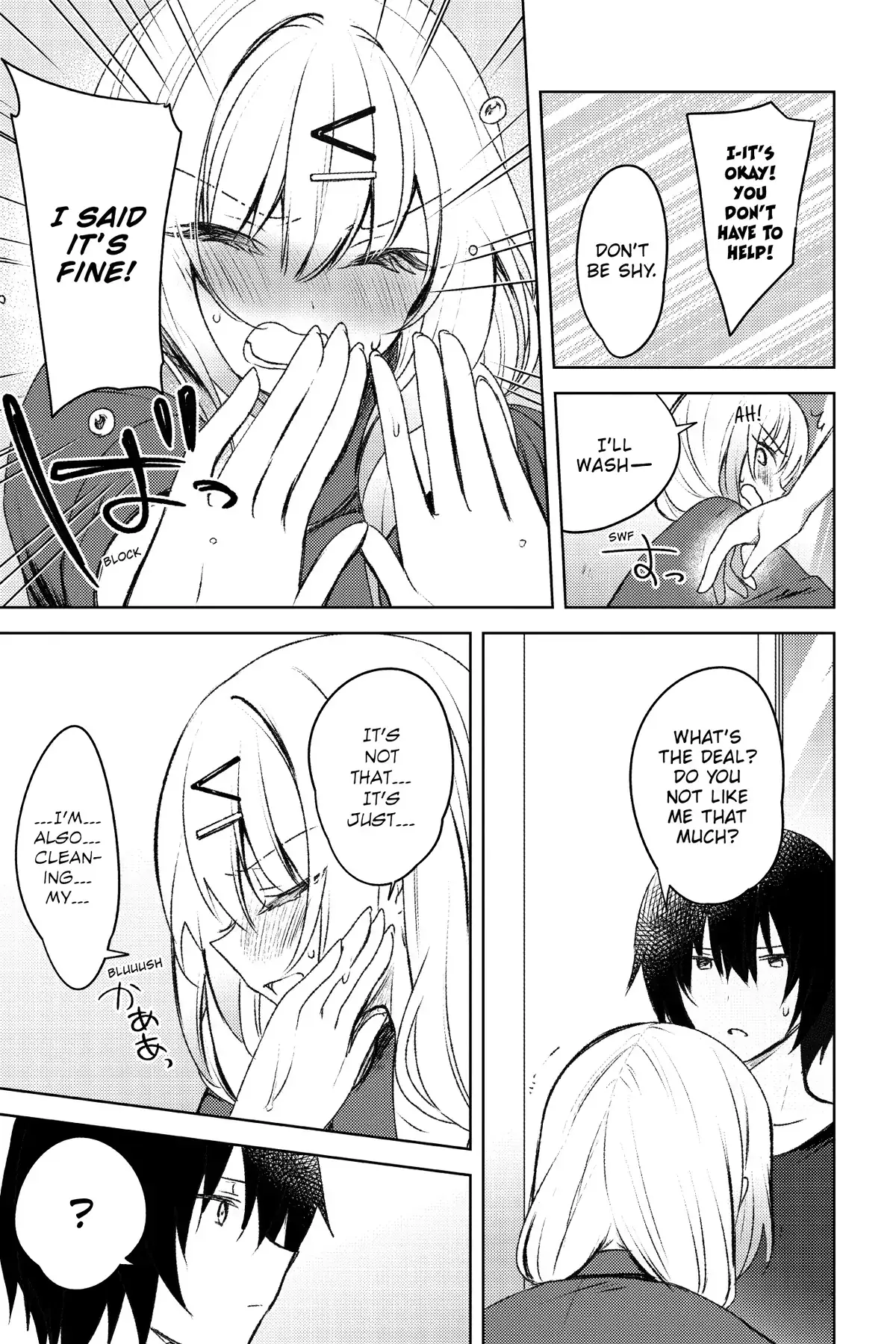 The Babe at My Back Has Her Eye on Me. I’m Done For. Chapter 2 page 17 - 