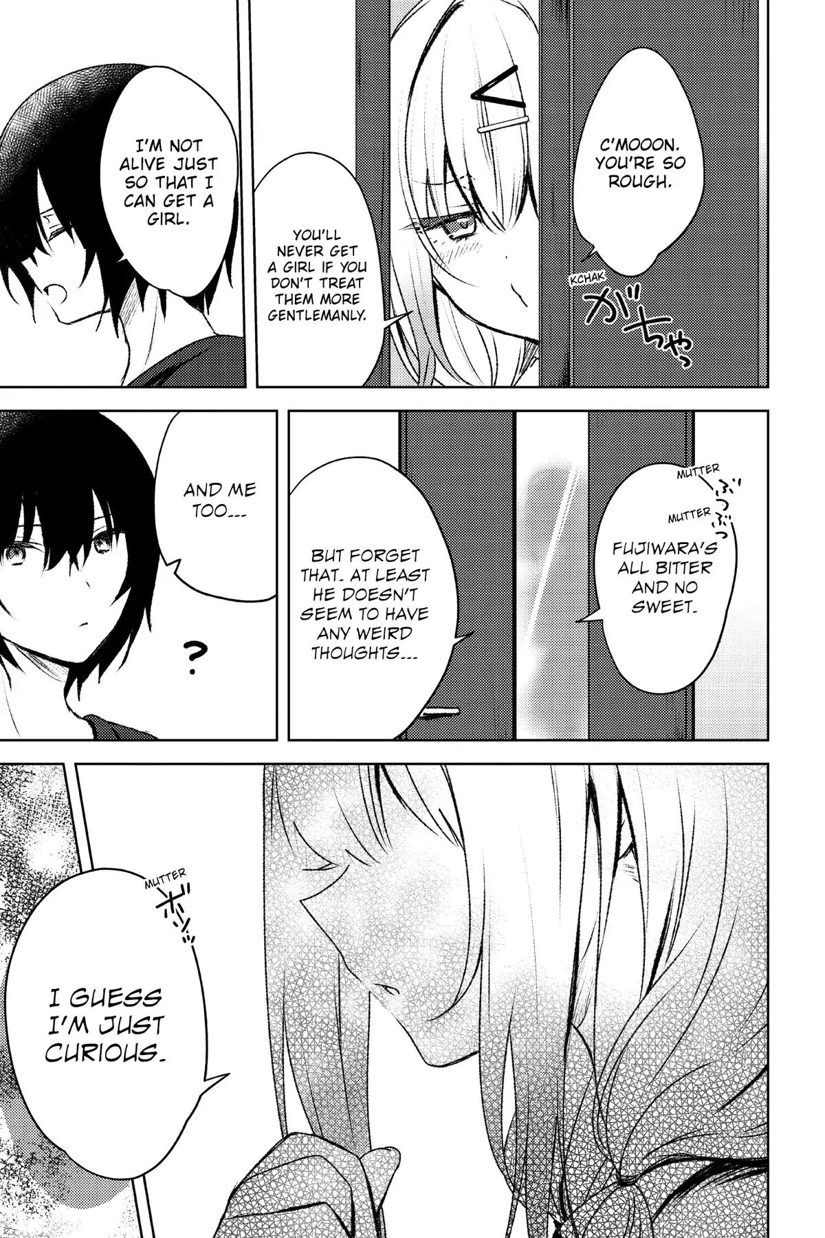 The Babe at My Back Has Her Eye on Me. I’m Done For. Chapter 2 page 3 - 