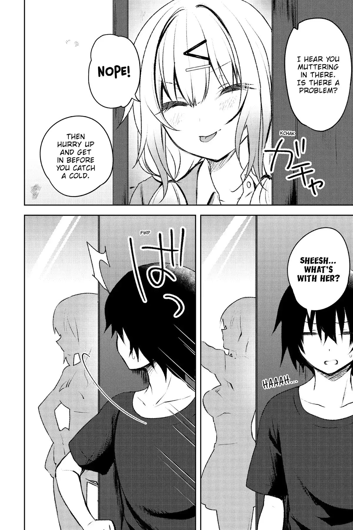 The Babe at My Back Has Her Eye on Me. I’m Done For. Chapter 2 page 4 - 